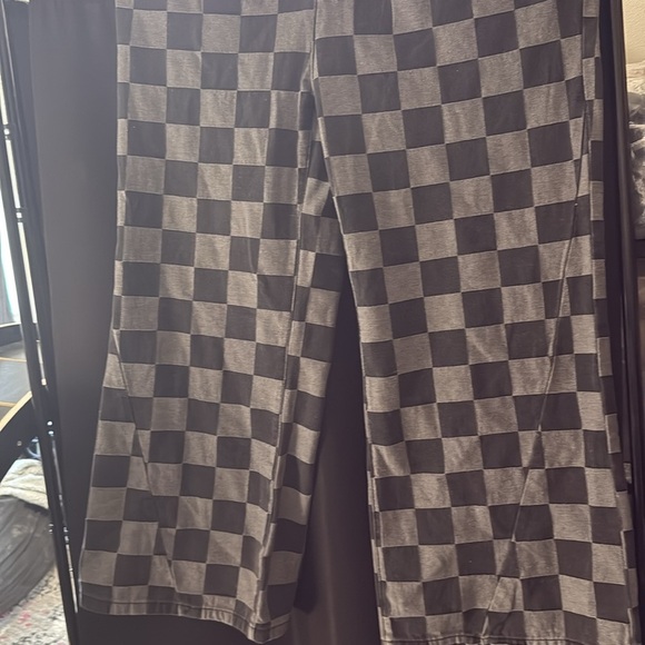 Hot to Go Checked Denim Jeans - Picture 4 of 6